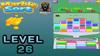 Marble Sort Level 26 Walkthrough Solution 