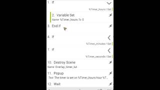 Celebrity Tasker tutorial: Creating a timer with scenes Profile