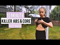 10 MIN KILLER ABS: Super Hard Sixpack Workout / No Equipment, No Repeat, No Rest, Follow Along Style
