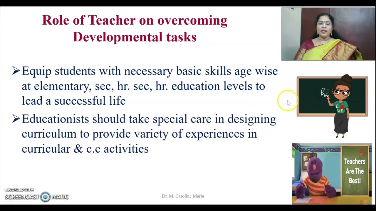 Educational Psychology and Human Growth and Development | Dr. M. Caroline Maria | Unit 1 Part 2