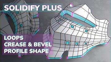 SOLIDIFY PLUS - New Geometry Nodes Modifier