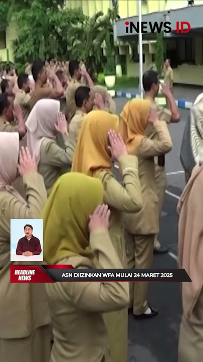 ASN Diizinkan WFA Mulai 24 Maret 2025, Simak Kriterianya  | #shorts
