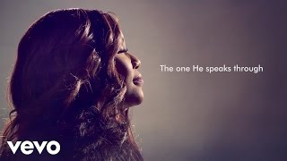 Mandisa - The One He Speaks Through (Lyric Video) chords