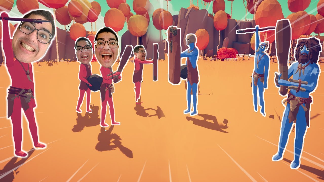 A BATALHA DOS EXÉRCITOS DE BONECOS DE MASSA!!! (TABS - TOTALLY ACCURATE BATTLE SIMULATOR)