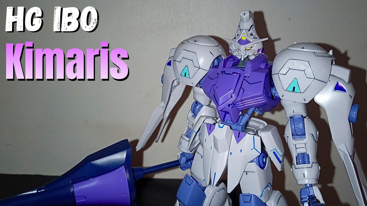 Big head Bigger Lance, Gundam Kimaris - Gunpla Review - YouTube