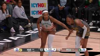 🚨 Angel Reese checks in, scores 1st 2 buckets in return | Unrivaled women's basketball WNBA