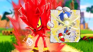 Drawing The Rarest Sonic Forms In Roblox!!