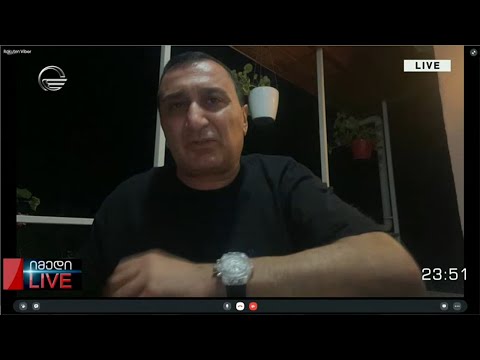 დავით ოქიტაშვილის ჩართვა გადაცემაში \"იმედი-LIVE\"