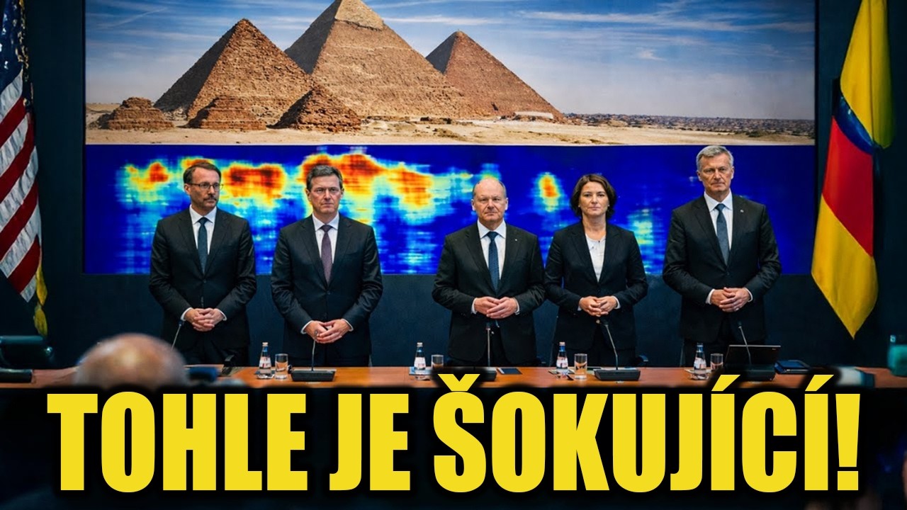 Nové radarové skeny pod pyramidami odhalují něco, co by nemělo existovat