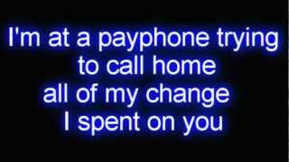 Maroon 5- Payphone ft. Wiz Khalifa LYRICS