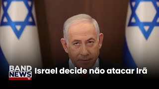 Israel desistiu de atacar Irã na última segunda-feira | BandNewsTV