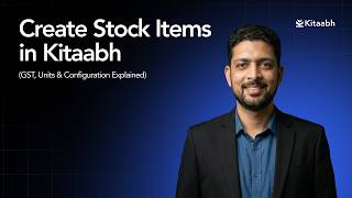 Create Stock Items in Kitaabh (GST, Units & Configuration Explained) screenshot 3