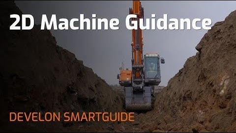 2D Machine Guidance & 2D Smart Control Benefits | DEVELON 9 Series Excavator