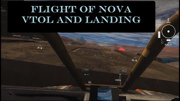 Flight of Nova beginner guide: VTOL: hovering, stopping, landing