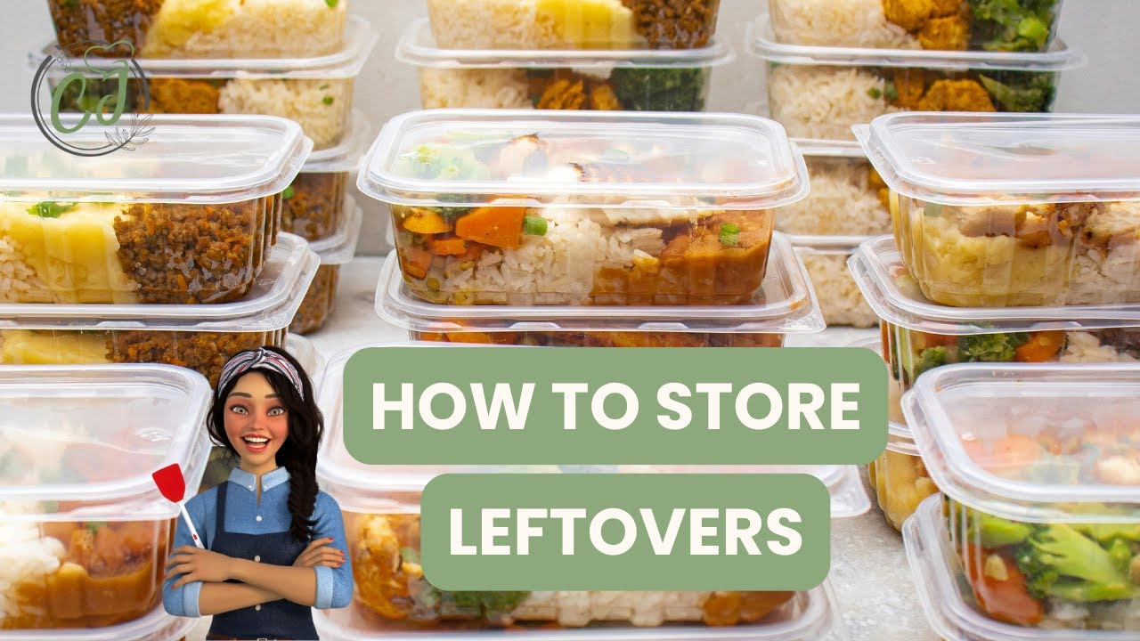 How to Store Leftovers | Chef Jade's Cooking Lesson - YouTube