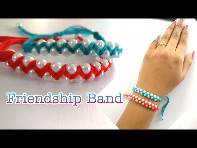 How To Make Friendship band | DIY | Handmade Band | Friendship Band class=