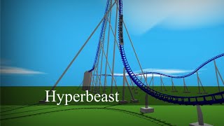 Hyperbeast POV | Hyper Coaster | Ultimate Coaster 2