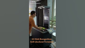 AI Technology- Visual Dish Recognition - Selfservice Selfcheckout Terminal