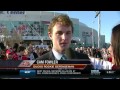 Cam Fowler interviewed at the 2011 NHL All-Star Red Carpet