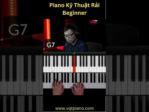 Piano Kỹ Thuật Rải Trên Hợp Âm | Hướng dẫn Piano Beginner (#shorts) mới nhất 2023