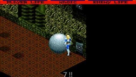 Light Crusader - Floor 4 - Boulder and the Wind Puzzle