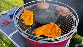 Athlete Statistics Slaw reviews the LotusGrill barbecue.