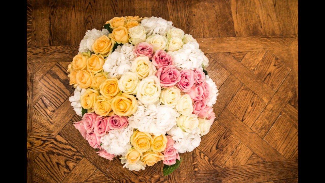 Wedding flower preparation - Galton Flowers