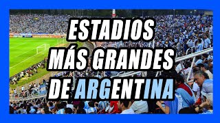 ESTADIOS de FÚTBOL MÁS GRANDES de ARGENTINA (Modelado 3d)