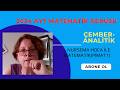 2024 AYT MATEMATİK:ANALİTİK DÜZLEMDE ÇEMBER #yks2026