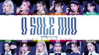 Watch Izone O Sole Mio video