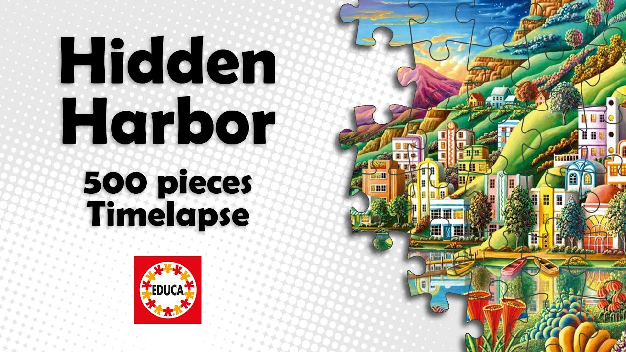Hidden Harbor (Educa 19552) #puzzle #timelapse #educa #cozy
