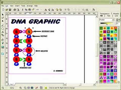 DNA Graphic Tutorial (Part 4) - YouTube
