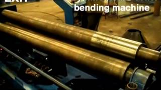 LXH asymmetrical 3 roller bending machine