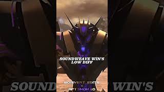 Starscream, Soundwave And Shockwave Vs Uzi, N And V With Sound