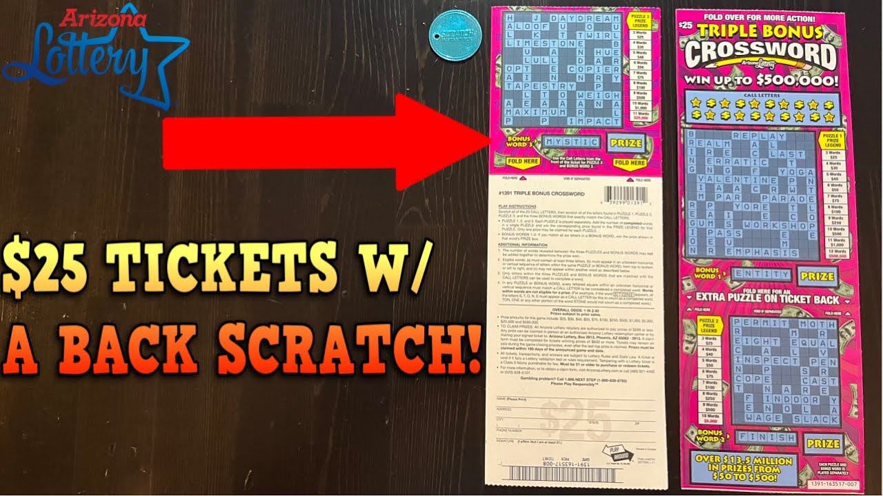 500K PRIZE CROSSWORD SCRATCH OFF TICKETS! LET'S PLAY..... YouTube
