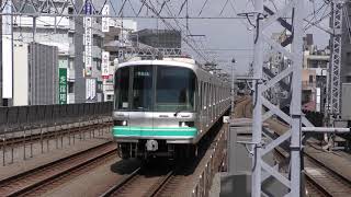 【4K】東京メトロ9000系16F　急行日吉行　武蔵小杉到着