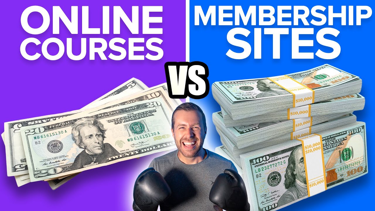 Online Courses vs. Membership Sites: Which is right for you?