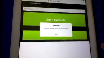 Filemaker iOS device as a desktop barcode scanner demo