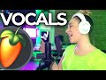 How to record  mix vocals in fl studio 99 stock plugins