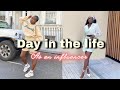 Day in my life as a influencer | my first fitness class, shooting content, summer haul, new nails