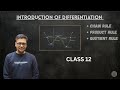 📍 LIVE Class: DIFFERENTIATION | Product , Quotient, Chain Rule | Class 12