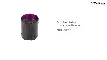MIR Reusable Turbine with Mesh 910002