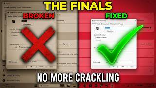 THE FINALS: Fix Audio/Sound Not Working, Fix THE FINALS Crackling/Distorted/Popping Audio Issue The Finals Audio Bug