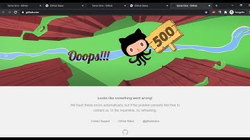 GitHub Down - Server Down