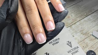 BIAB French Manicure | Full Nail Appointment (Real Time)