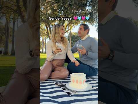 Our baby is a… ✨🎀🩵