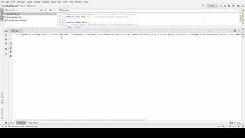 Java coding timelapse 1