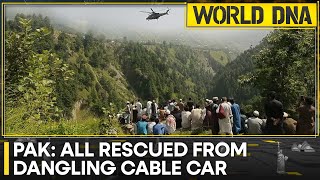 Pakistan cable car rescue updates: All eight people rescued | World DNA | WION