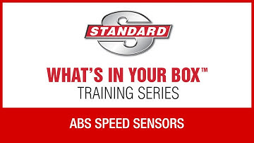 ABS Speed Sensors | Standard® WIYB Training Series