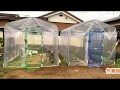 動画で家庭菜園『令和元年！家庭用ビニールハウス設置ダイジェスト…2棟同時建設(*'▽')』2019.5.1